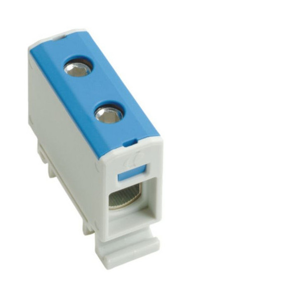 Hager K50AN Anschlussklemme für Aluminium und Kupferleitungen, 2,5mm²-50mm², blau