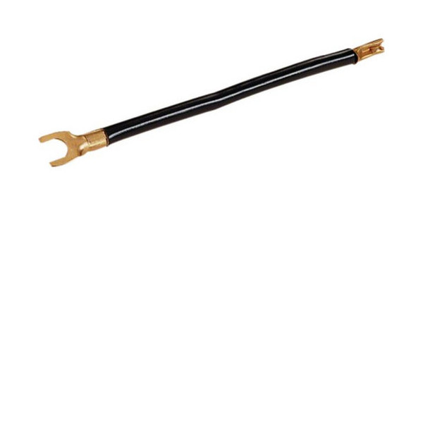 Hager K67D Kabelbrücke NYAF 6 mm², 110mm lang, Gabel, Farbe schwarz