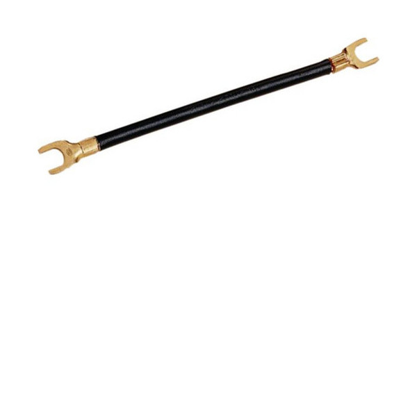 Hager K67F Kabelbrücke NYAF 6 mm², 100mm lang, Gabel, Farbe schwarz