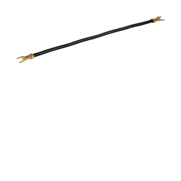 Hager K67G Kabelbrücke NYAF 6 mm², 250mm lang, Gabel, Farbe schwarz