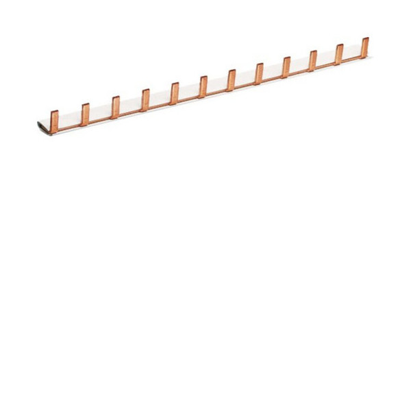 Hager KB163A Phasenschiene 1 polig mit Stiftanschluss 10mm² 63A 12 Module