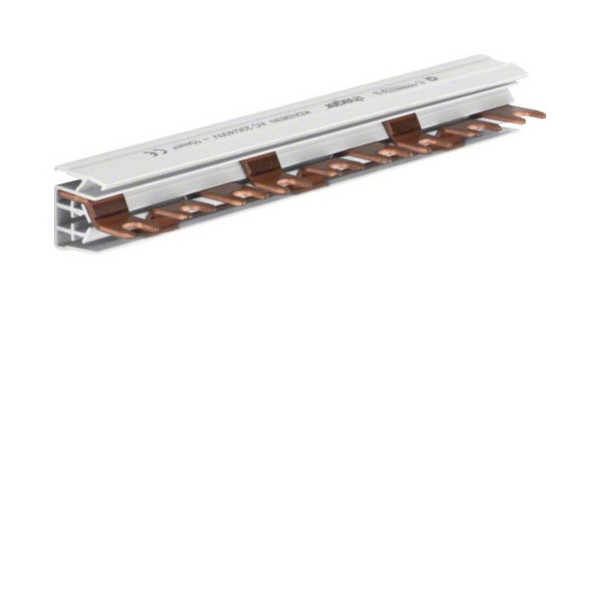 Hager KDN363N Phasenschiene 3 polig mit Gabelanschluss 10mm² 63A 9 Module