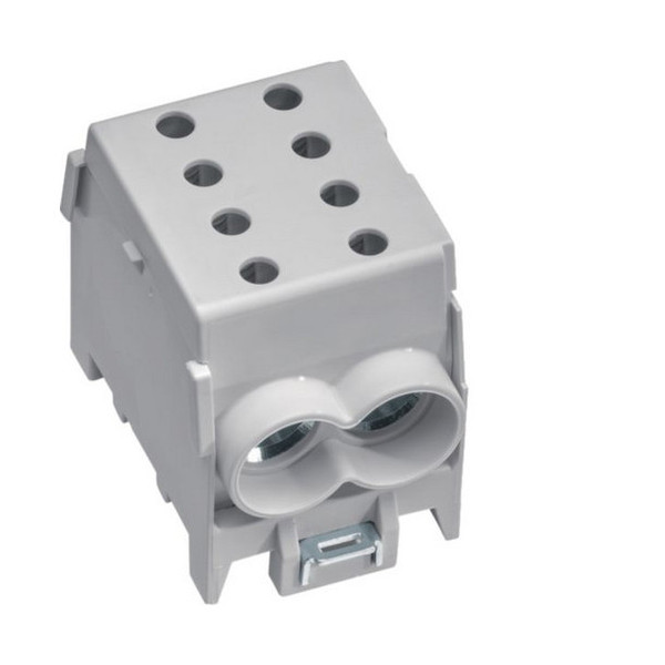 Hager KH70G Hauptleitungsabzweigklemme 1polig, 4x70mm², IP20, Farbe: Grau