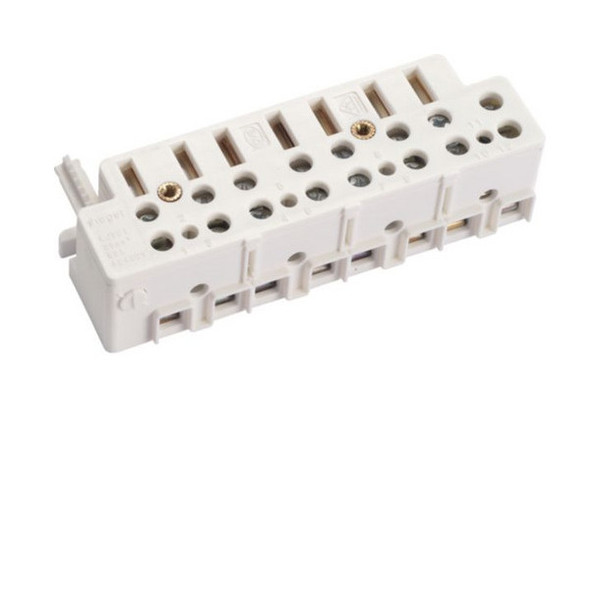 Hager KJ30S Zählersteckklemme, universZ, Drehstrom 63 A, sperrbar, mit TRE-Anschlussklemmen