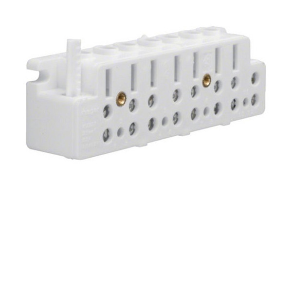 Hager KJ30T Zählersteckklemme, universZ, Drehstrom 63 A, sperrbar, ohne TRE-Anschlussklemmen