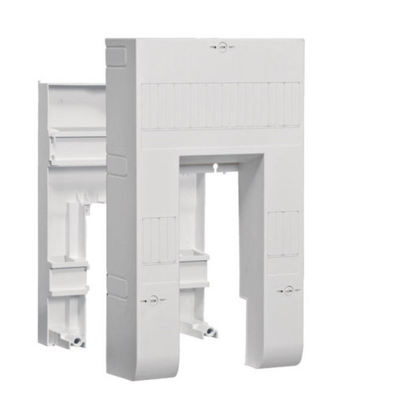 Hager KU8XCHE Zusatzraum mit 1022 PLE für BKE-A mittig sitzend, universZ, VPE  1 Stück