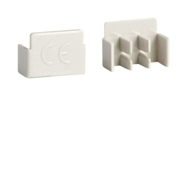 Hager KZ023A Endkappen, 3-polig, Satz  10 Stück