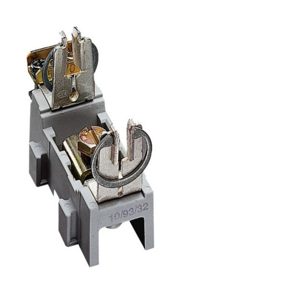 Hager L01R Sicherungsunterteil NH00 1x160A, mit Käfigklemme bis 70mm², Sammelschiene