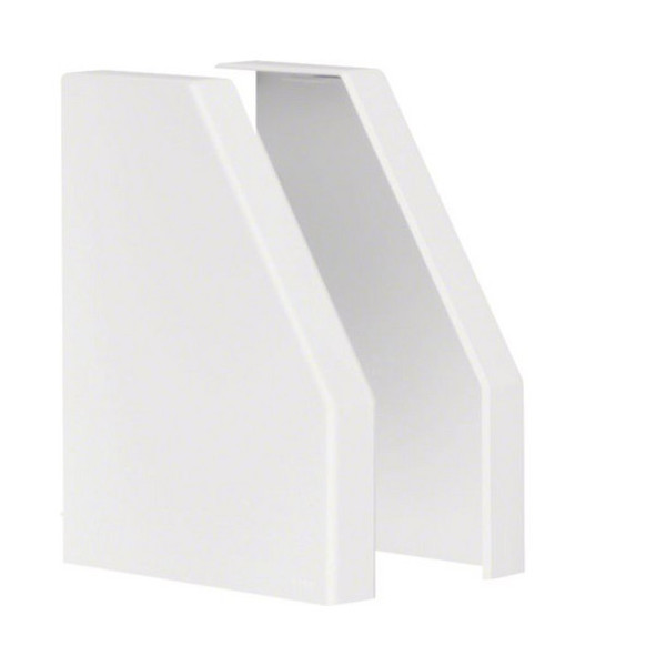 Hager L22399010 Endstück Paar schnittkaschierend zu Rangierkanal RK 190x150mm reinweiß