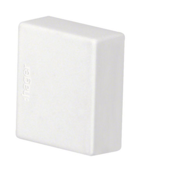 Hager LF1501569016 10x Endstück schnittkaschierend halogenfrei zu LF 15x15mm verkehrsweiß