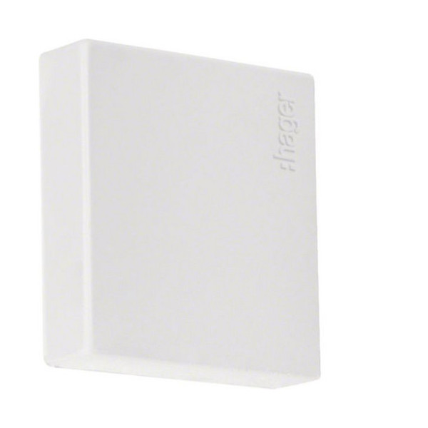 Hager LF2502569016 Endstück schnittkaschierend halogenfrei zu LF 25x25mm verkehrsweiß