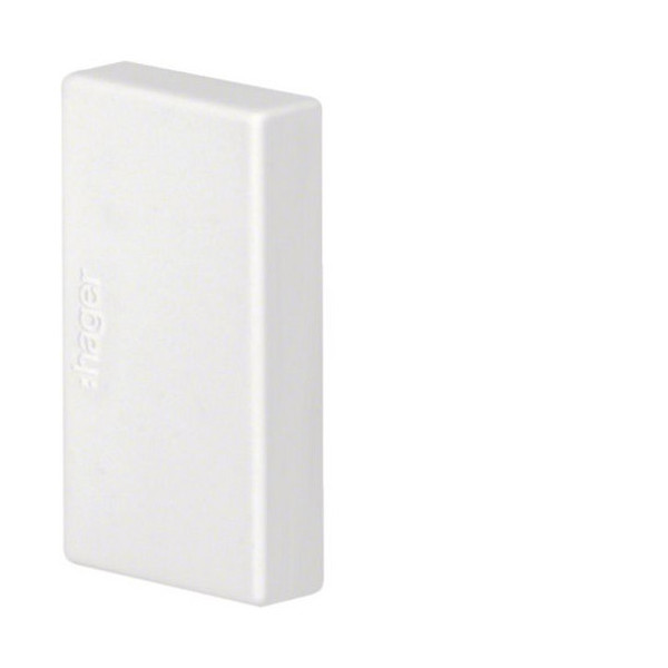 Hager LFF2003569016 Endstück schnittkaschierend halogenfrei zu LF/LFF 20x33mm verkehrsweiß