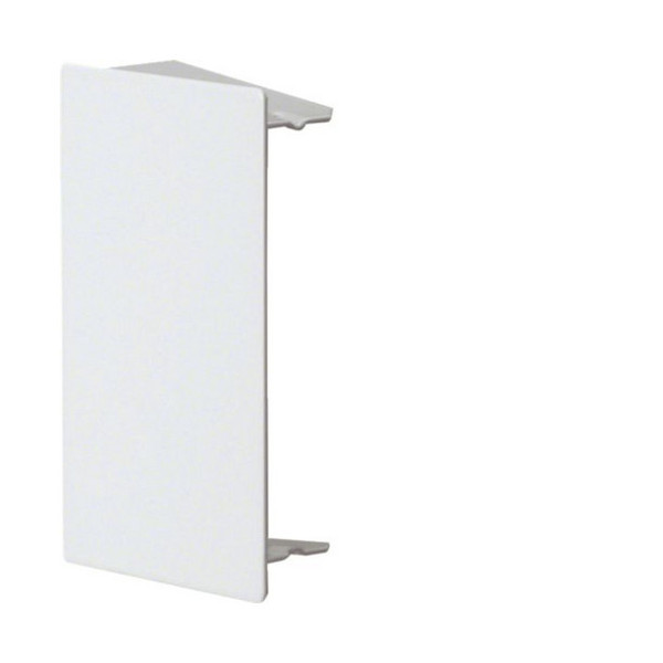 Hager LFS6010069016 Endstück aus Stahlblech zu Leitungsführungskanal LFS 60x100mm verkehrsweiß