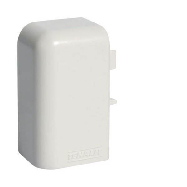 Hager M55549010 Endstück links, SL 20051, reinweiß