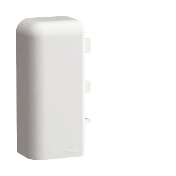 Hager M55649010 Endstück links, SL 20071, reinweiß