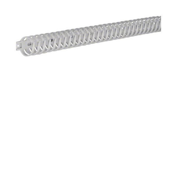 Hager M5692 Verdrahtungskanal flexibel aus Polyamid halogenfrei 30mm L0,5m lichtgrau