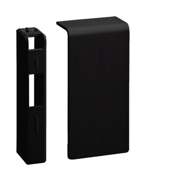 Hager SL2008069011 Endstück schnittkaschierend halogenfrei zu SL 20x80mm graphitschwarz