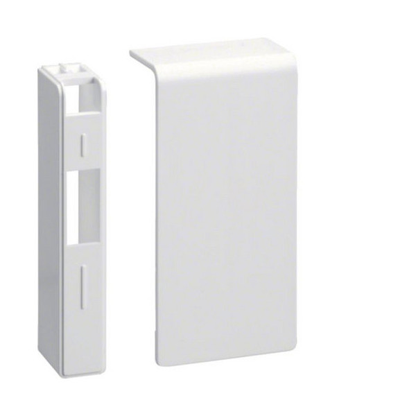 Hager SL2008069016 Endstück schnittkaschierend halogenfrei zu SL 20x80mm verkehrsweiß