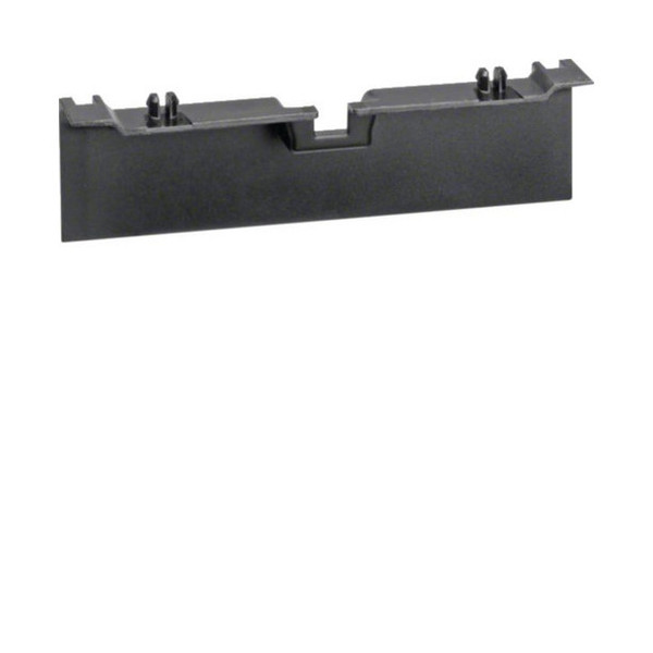 Hager SL20080A9011 Geräteträgerschürze für Geräteträger zu SL 20x80mm graphitschwarz