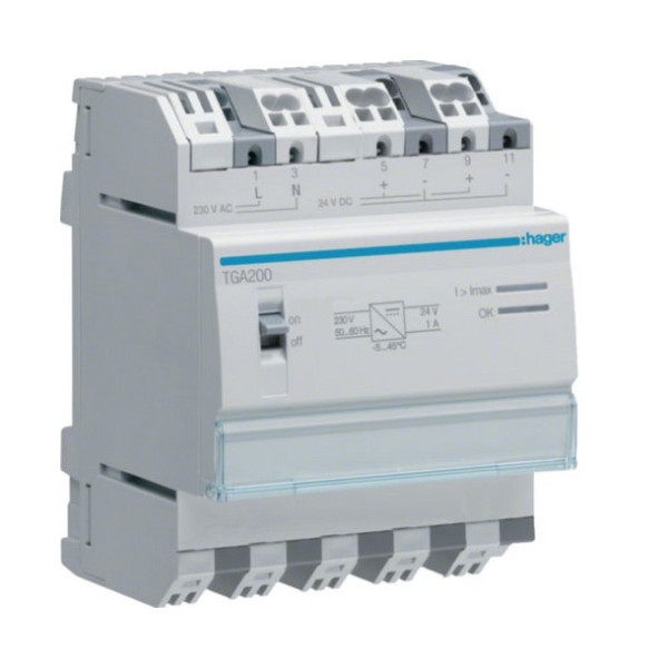 Hager TGA200 Spannungsversorgung 24 V DC 1A