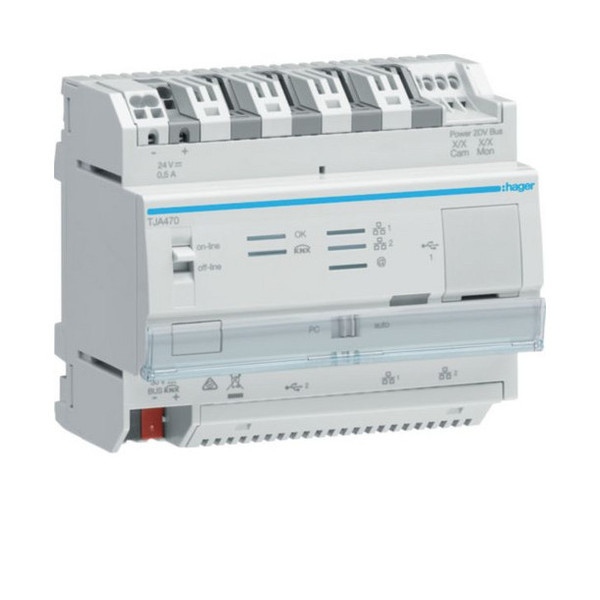 Hager TJA470 domovea expert mit easy, IoT und Access Gate