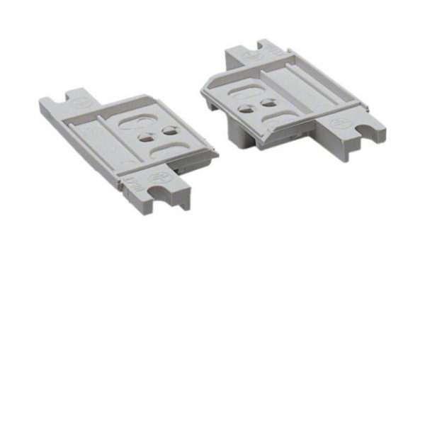 Hager U84T Isolierstück, univ. Z, mit Schrauben, Satz2St., für iso. Aufbau von Hutschienen