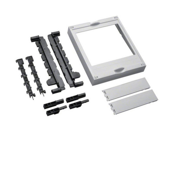 Hager UE21A2B Baustein, universN, 300x250mm, für 2 Trenner NH00 auf Sammelschienensystem 40mm