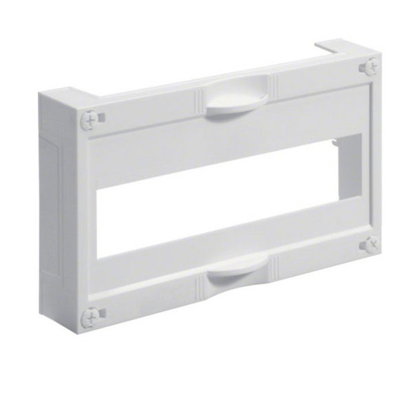 Hager US11A3 Berührungsschutzabdeckung, universN, 150x250mm, 1x 12PLE, Schlitz asymetrisch