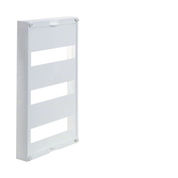 Hager US31A3 Berührungsschutzabdeckung, universN, 450x250mm, 3x 12PLE, Schlitzabstand 125mm