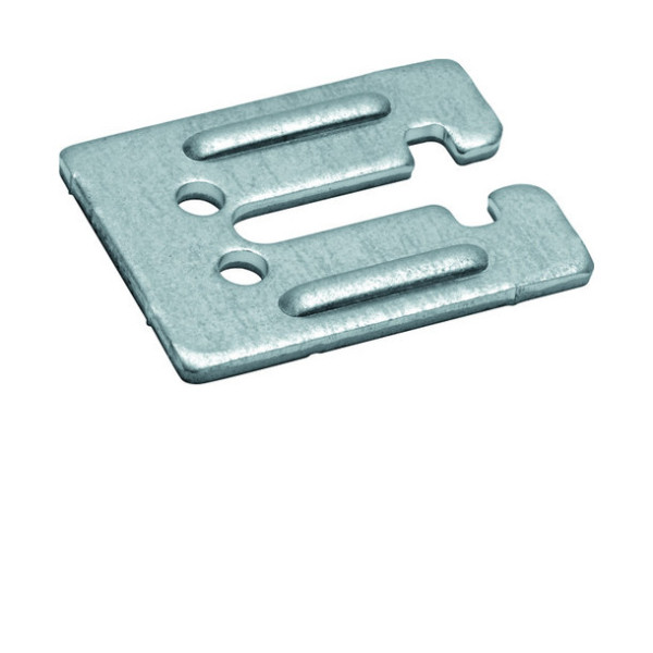 Hager UT12HSV Verbinder-Set, U-Plättchen,univers,Montagehilfe für TG,10Stück