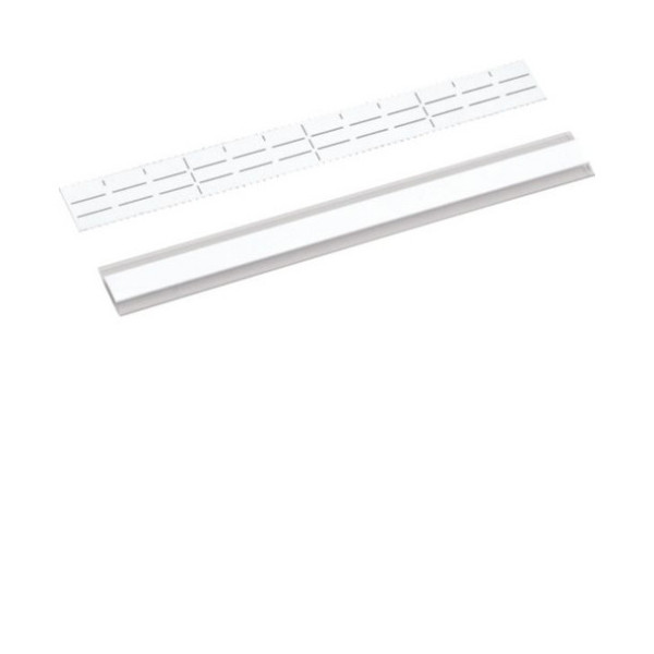 Hager UZ005 Bezeichnungsstreifen, universN, für Geräteschlitz, Set  12 Stück