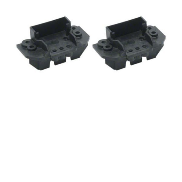 Hager UZ00Z2 Isolierstück, universN, einfach, für Hutschienen und Aufbaubügel, 2 Stück