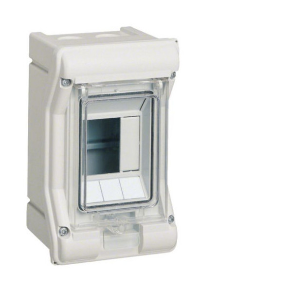 Hager VE103D Kleinverteiler, vector, APV, IP65, 3PLE, mit Einführungstüllen