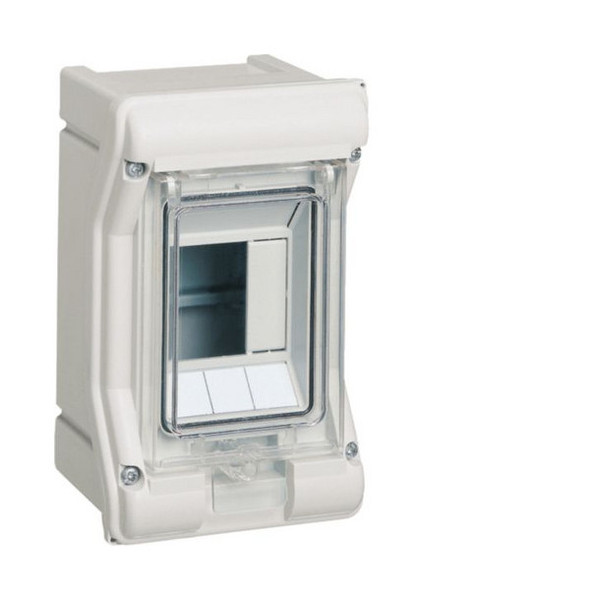 Hager VE103SN Kleinverteiler, vector, APV, IP65, 3PLE, UV-stabil, ohne Leitungseinführung