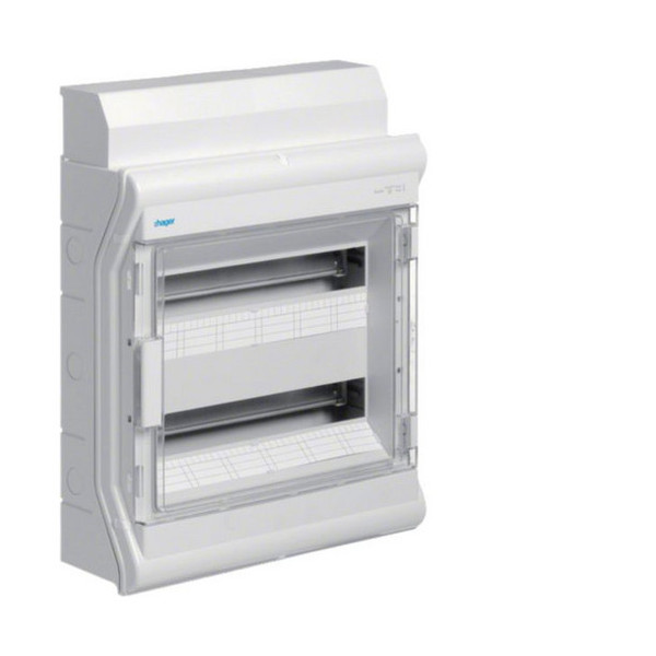 Hager VE218DN Kleinverteiler, vector, APV, IP65, 36PLE, mit Rangierkanal