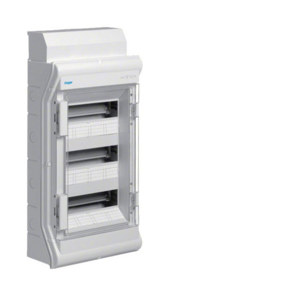 Hager VE312DN Kleinverteiler, vector, APV, IP65, 36PLE, mit Rangierkanal