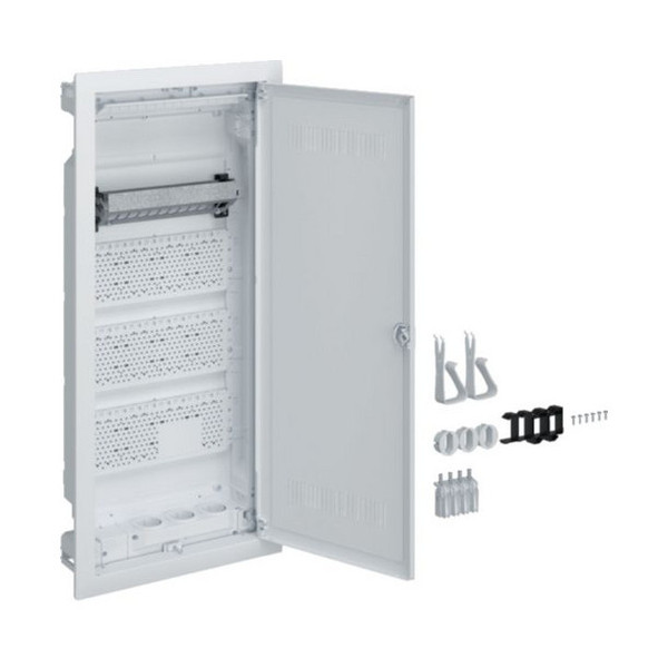 Hager VH48WWH Multimedia, volta, HWV, 4-reihig, mit geschlitzter Kunststofftür