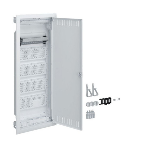 Hager VH60NW Multimedia, volta, HWV, 5-reihig, mit geschlitzter Stahlblechtür