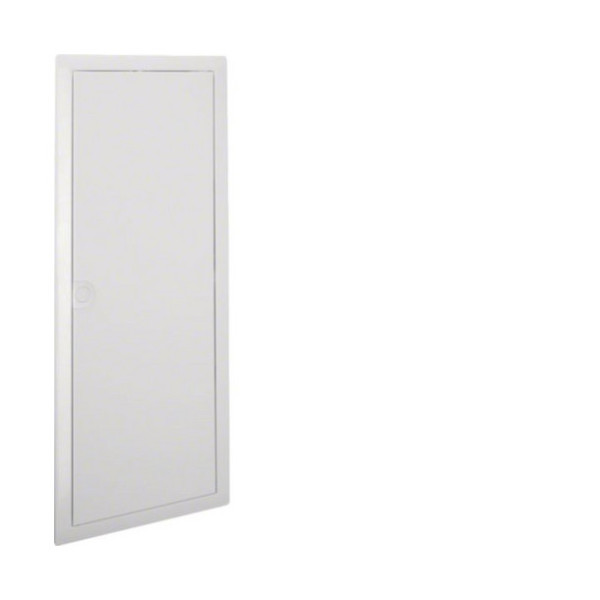 Hager VZ105N Blendrahmen, Volta, 5reihig, mit Tür, RAL 9010