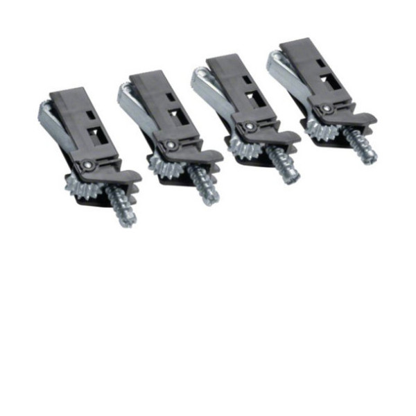 Hager VZ405N Hohlwandset, Klein-/Feldverteiler, Befestigung des Mauerkastens, 4-teilig