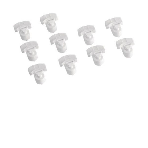 Hager ZAY88079 Verriegelung für die obere Frontblende, Ersatzteil, ZAS, 10 Stück