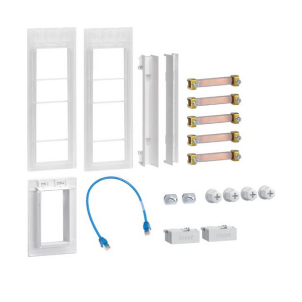 Hager ZM01MS Verbindungssatz, universZ, eHZ, Schrank/Schrank, inkl. WAN-Verbindung