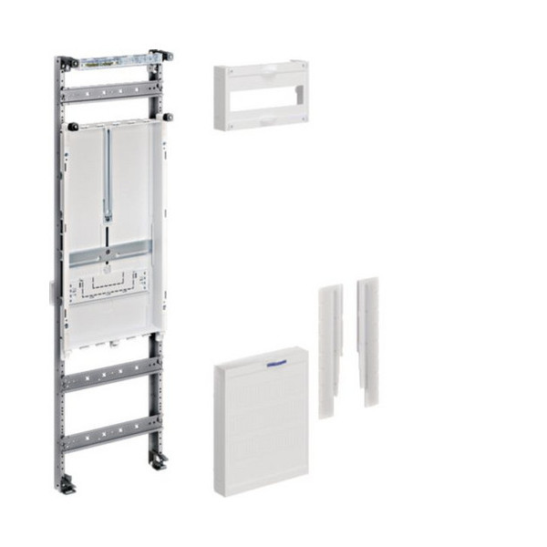 Hager ZU21A Einbausatz, univers Z, Höhe 900mm, 1 Zählerplatz, 1-feldig, mit Hutschiene