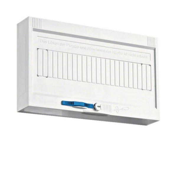 Hager ZU62EA Abdeckung, univ.Z, 150mm, geschlossen, plombierbar, für Raum für eHZ-Anwendung