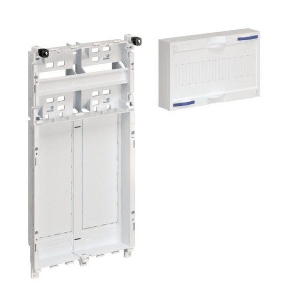 Hager ZU96EZ Zählertragplatte für eHZ, universZ, Höhe 450mm, mit Raum für Zusatzanwendungen