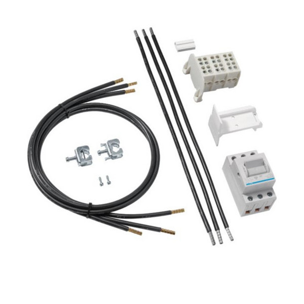 Hager ZY01PV Bestückungspaket,universZ,10mm², PV-Über./Kaskade,ZTP 450mm bis 32A Dauerstrom