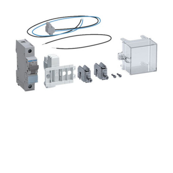 Hager ZY3N1LS Bestückungspaket für Spgsversorgung RfZ, für Bauhöhe 1100mm, mit LS 6A im NAR
