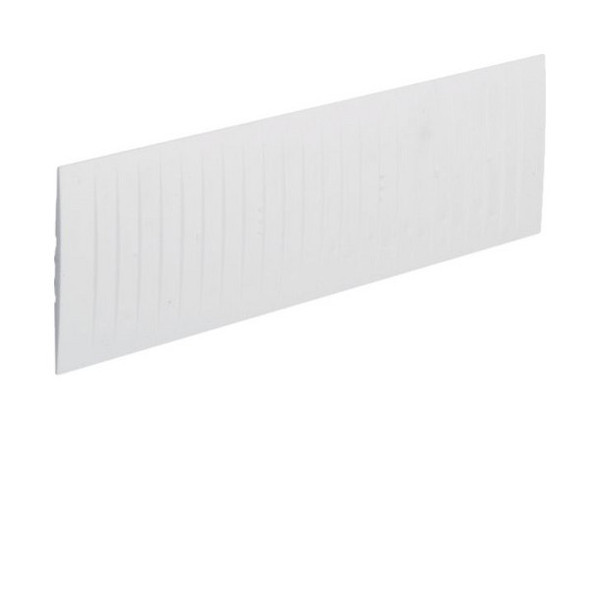 Hager ZZ35S Abdeckstreifen,sperrbar, Breite 12 PLE, für NAR-Haube mit 216mm Geräteschlitz