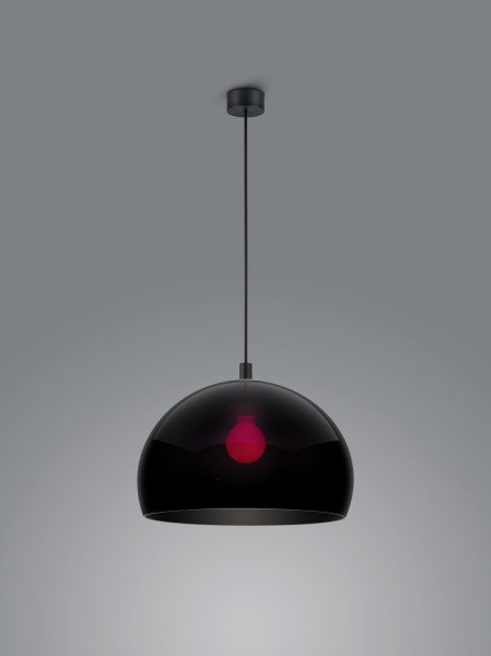 Helestra DORO E27 Pendelleuchte max.60W Mattschwarz Made in Germany 16/2340.22/5096