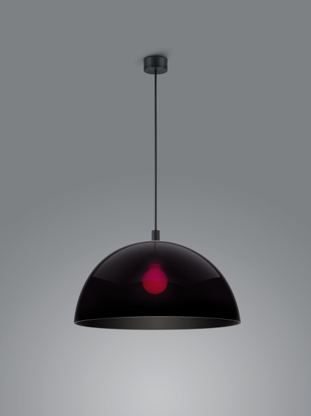 Helestra DORO E27 Pendelleuchte max.60W Mattschwarz Made in Germany 16/2340.22/5098